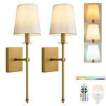 Passica Decor Battery Operated Wall Sconces Set Of 2 Two, Rechargeable L.... Fixed Price $109.68.