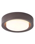 13" Flush Mount Ceiling Light, Oil Rubbed Bronze, Frosted Glass, E26 Base. Fixed Price $98.26.