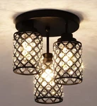 Semi Flush Mount Ceiling Light, 3-LIGHT Close To Fixtures With .... Fixed Price $80.33.