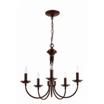 Stewart 4-LIGHT Ceiling Rubbed Oil Bronze Incandescent Chandelier. Fixed Price $75.88.