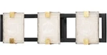 Maxim 39532 Radiant Light 21" Led Bathroom Vanity - Black / Gold Leaf. Fixed Price $358.00.