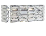 Jonathan Evelyn 17.5 In. 2-LIGHT Chrome Iron/crystal Glam Modern Led VANITY569. Fixed Price $55.00.