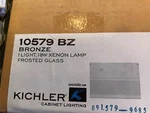 Kichler 10579 Bz Under Cabinet Light, (1) Xenon Lamp (TR2-2). Fixed Price $28.00.