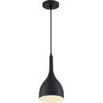 Nuvo Lighting 60/7086 Bellcap Pendant Matte Black. Fixed Price $121.59.