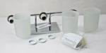 Kichler Shailene Collection 3-LIGHT 21" Bathroom Vanity Fixture Chrome. Fixed Price $47.20.