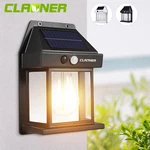Claoner Solar Wall Light Outdoor Motion Sensor Fixture Lantern Led Security Lamp. Fixed Price $7.99.