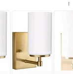Gold Light 4124601-848 Alturas Wall/bath Sconce Vanity Style Fixture, One. Fixed Price $28.84.