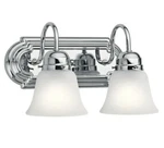 Kichler Lighting 5336CHS Traditional Bathroom Chrome Finish. Fixed Price $40.00.