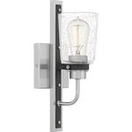 Quoizel Wall Sconce In Brushed Nickel - AXE8605BN Display Open Box. Fixed Price $95.00.