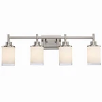 Trans Globe Lighting 71724 Orem 31" Wide Bathroom Vanity Brushed. Fixed Price $85.50.
