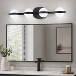 30" Led Vanity Light Bathroom Mirror Sconce Black Wall Lamp Fixture Dimmable 24W. Fixed Price $63.99.