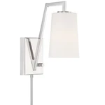 Crystorama Avon Light Wall Mount, Polished Nickel AVO-B4201-PN. Fixed Price $158.40.