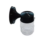 Sunlite ODI1040 Clear Jar Black Wall Mount Outdoor Fixture. Fixed Price $24.99.
