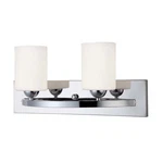 Canarm IVL370A02-O Chrome Hampton 2-LIGHT 18"W Bathroom Vanity. Fixed Price $61.63.