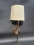 Visual Comfort Signature Etoile Wall Sconce Polished Nickel Finish 17". Fixed Price $229.99.