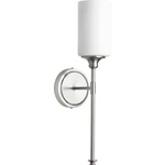 Quorum Celeste Light 4.75' Wall Mount, Satin Nickel 5309-1-65. Fixed Price $69.60.
