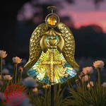 Hokfirm Solar Angel Garden Stake Pathway Light Outdoor Decor. Fixed Price $42.99.