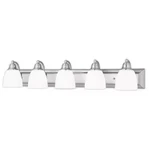 Livex Lighting 10505-91 Springfield Brushed Nickel Bath. Fixed Price $349.90.