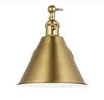 Generation Lighting Salem 1-LIGHT Brass Wall Sconce W/satin Metal.... Fixed Price $89.00.