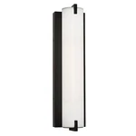 Afx Lighting Axel 16" Wall Sconce, Black/white - AXLS0416LAJUDBK. Fixed Price $144.00.