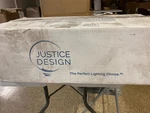 Justice Design FSN-8703-30-RBON-DBRZ Fusion Aero 3-LIGHT Vanity Light, Dark Bron. Fixed Price $330.99.