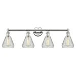 Innovations Lighting 616-4W-13-33 Conesus Vanity Nickel. Fixed Price $438.24.