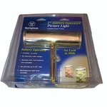Nip Westinghouse 7" Cordless Picture Lamp Polished Brass Finish Battery Operated. Fixed Price $34.95.