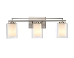 Transglobe 22483BN (brushed Nickle) Vanity Light Fixture. Fixed Price $75.00.