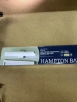 New Hampton Bay Eldridge Brushed Nickel Bathroom Vanity Light-opal Acrylic Shade. Fixed Price $63.50.