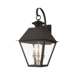 Livex Wentworth 3 Light Outdoor Large Wall Lantern, Bz/bs 27218-07. Fixed Price $789.96.
