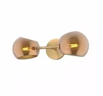 2X Alora Mood Willow 2LT 17" Wall/vanity, Gold/copper - WV548217BGCP. Fixed Price $270.00.