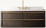 Rh Modern Bezier Single Extra-wide Floating Vanity Brand New Box .. Fixed Price $1500.00.