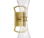 Savoy House Bennington Wall Sconce, 2-LIGHT 120 Total Watts, Warm Brass. Fixed Price $126.03.