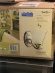 Progress Lighting 649315 Trinity 1-LIGHT Nickel Transitional Vanity. Fixed Price $18.00.