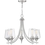 Savoy House Lighting 1-4032-5-SN Octave Chandelier Satin Nickel. Fixed Price $382.40.