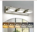Jusheng 19.69 In. 3-LIGHT Nickel Led Vanity With 5-CCT Adjustable Switch. Fixed Price $89.00.