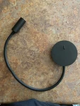 Zerouno Wall Mounted Reading Light For Bedroom Led Hardwired Sconce Black. Fixed Price $20.00.