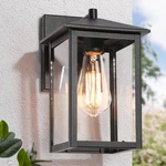 Gepow Outdoor Wall Lights Farmhouse Exterior Sconces - Textured Black. Fixed Price $62.41.