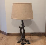Hampton Bay 17.5 In. Dark Bronze Branch Table Lamp Base Sky 1005653438. Fixed Price $45.00.