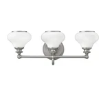 Hinkley Lighting 56553BN 3-LIGHT 24"W Bathroom Vanity W/cased Opal Glass. Fixed Price $167.97.