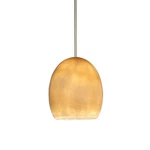 Wac Lighting MP-946LED-AL/BN Alabaster Brushed Nickel 5" Ceiling. Fixed Price $116.97.