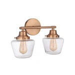 Craftmade Essex Light Vanity, Satin Brass - 19518SB2. Fixed Price $104.99.