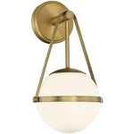 Savoy House Lighting 9-1911-1-322 Polson Wall Sconce Warm Brass. Fixed Price $278.00.