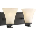 Sea Gull Somerton 2 Light 14 Inch Bath Vanity, Blacksmith, 44375-839. Fixed Price $71.97.