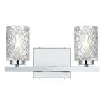 Living District Cassie 14" Wall Sconce Chrome. Fixed Price $110.00.
