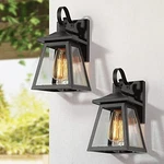 Classy Leaves Black Outdoor Wall Light, Modern Farmhouse, Sconce. Fixed Price $46.56.
