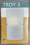 Eglo 20131A Troy 1-LIGHT Matte Nickel Wall Sconce New. Fixed Price $34.00.