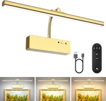 Picture Light, 15.35INCH 5400MAH Rechargeable Lights For Wall Battery Op. Fixed Price $47.40.
