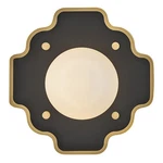 Hinkley Lighting Howe Wall Mount, Gloss Black/etched Opal 48410GK-LL. Fixed Price $329.00.