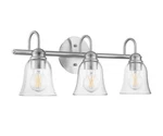 New Allen Roth Bartow 3 Light Vanity Brushed Nickel Finish. Fixed Price $74.99.